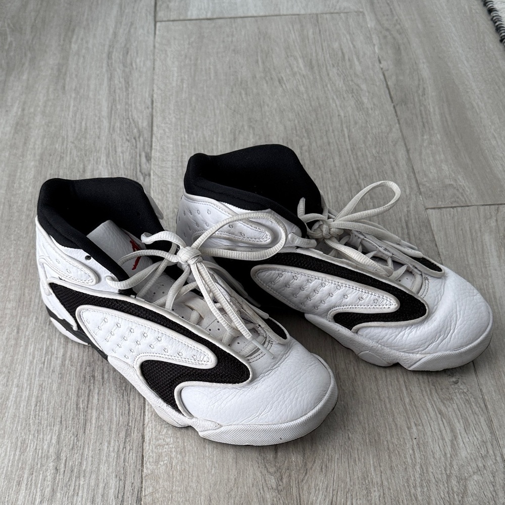 Jordan Women's Sneakers in White and Black